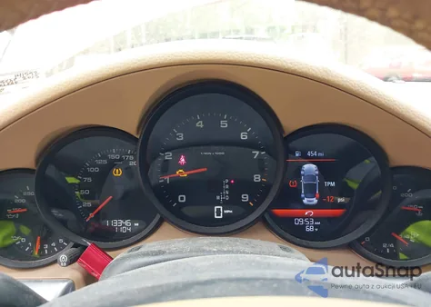 2013 Porsche 911 Carrera из США, поврежденный, VIN WP0CA2A91DS141592